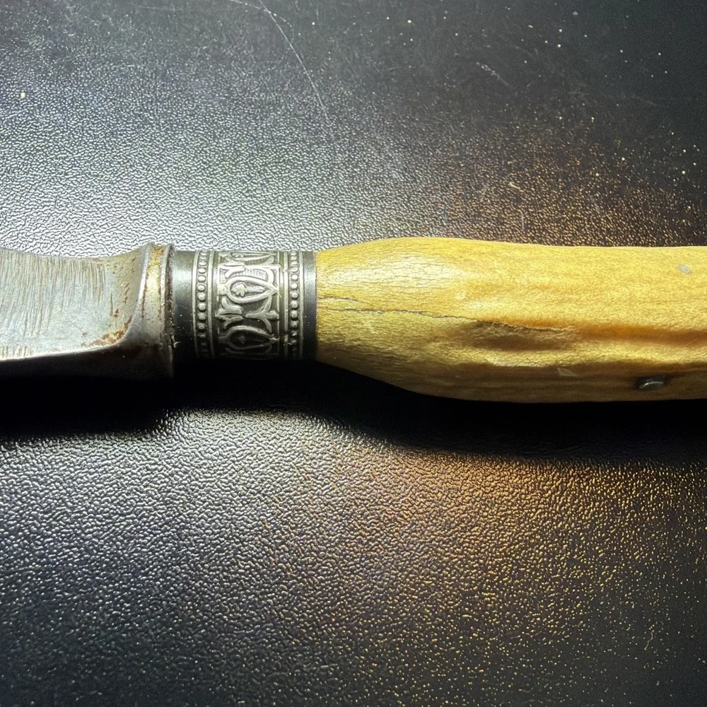 Antique Joseph Rodgers & Sons‎ Sheffield butcher Knife Majesty 19th C English